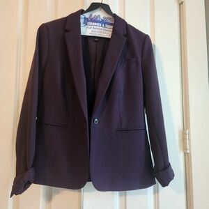 Banana Republic Deep Purple Blazer